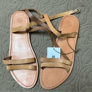 Urban Outfitters Wrap Leather Sandals